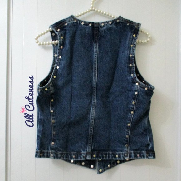 Mango MNG Denim Vest - Picture 6 of 6